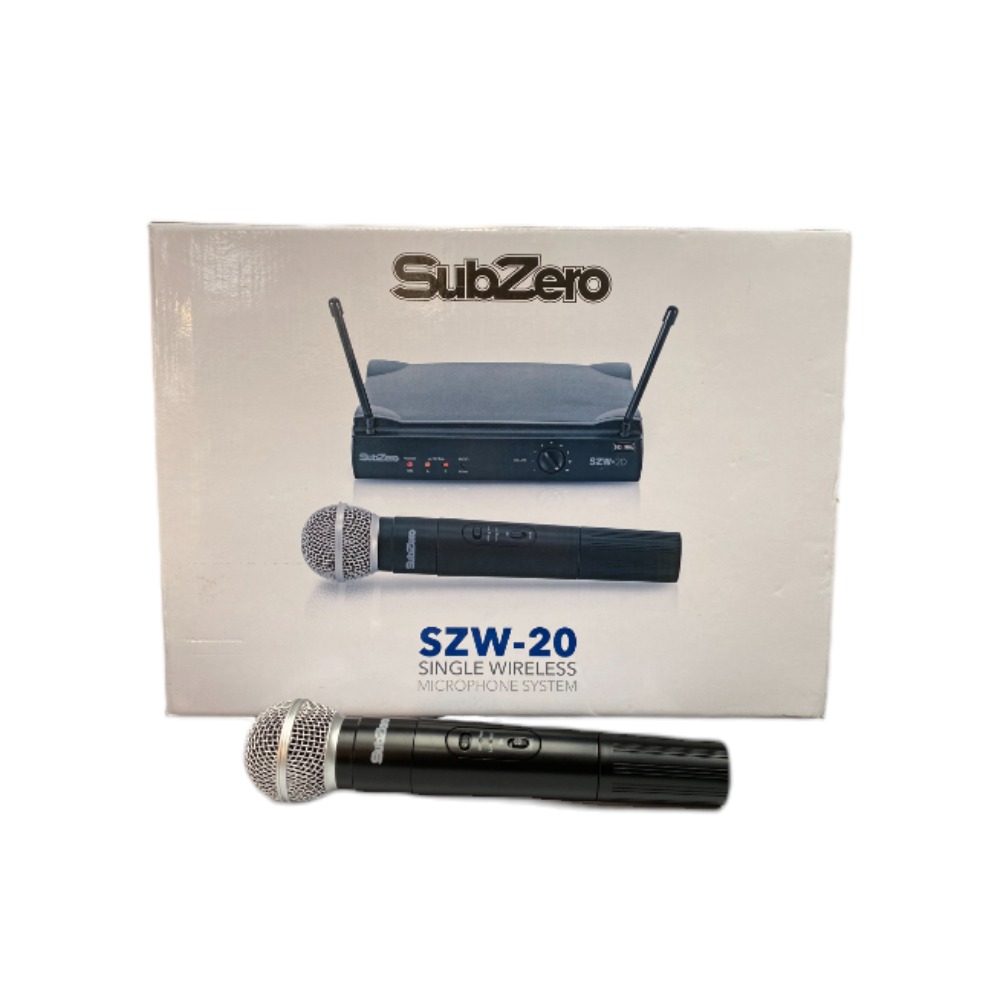 SubZero SZW20 Handheld Wireless Microphone System Own4Less